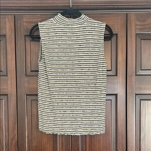 Striped Sleeveless Top